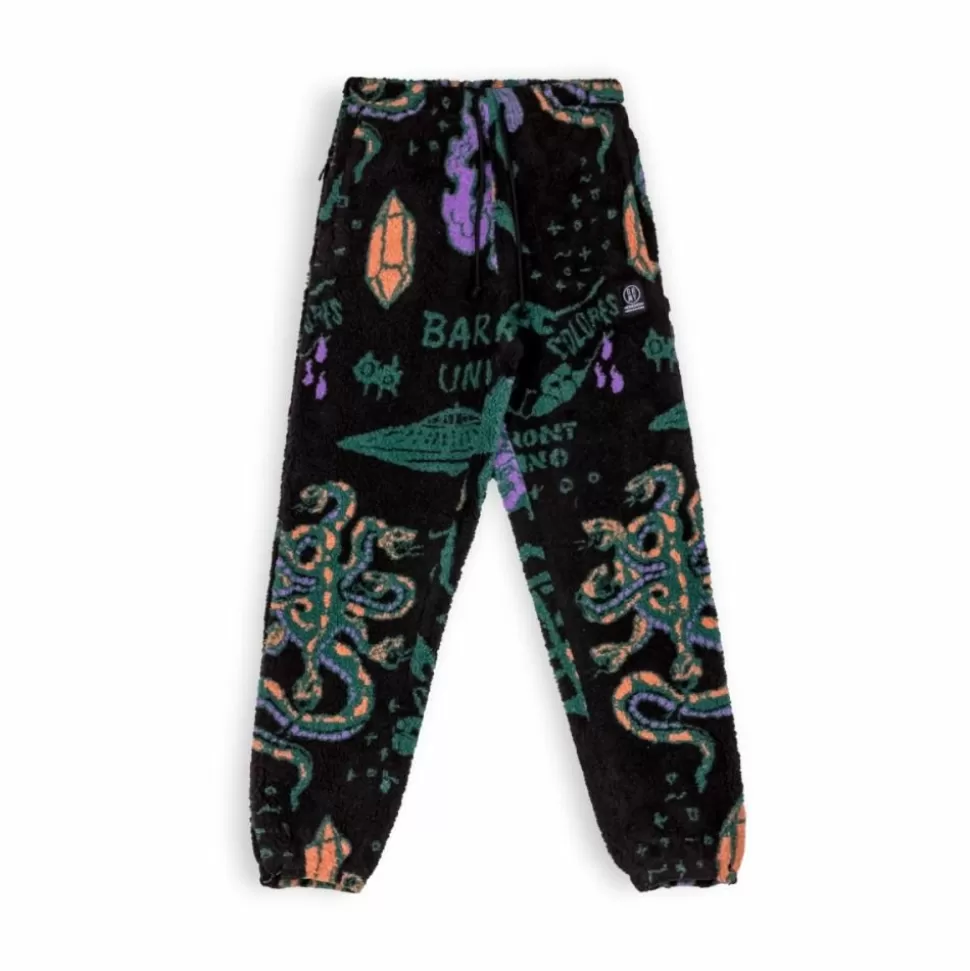 Recycled*Grimey Pantalon Lost Boys All Over Jacquard Sweatpants - Black - Winter 22