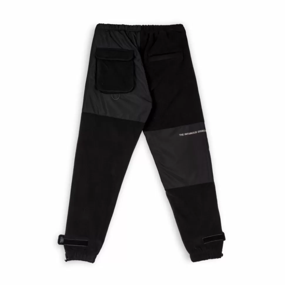 Pants*Grimey Pantalon Snow Fox Polar Fleece - Black - Winter L 22