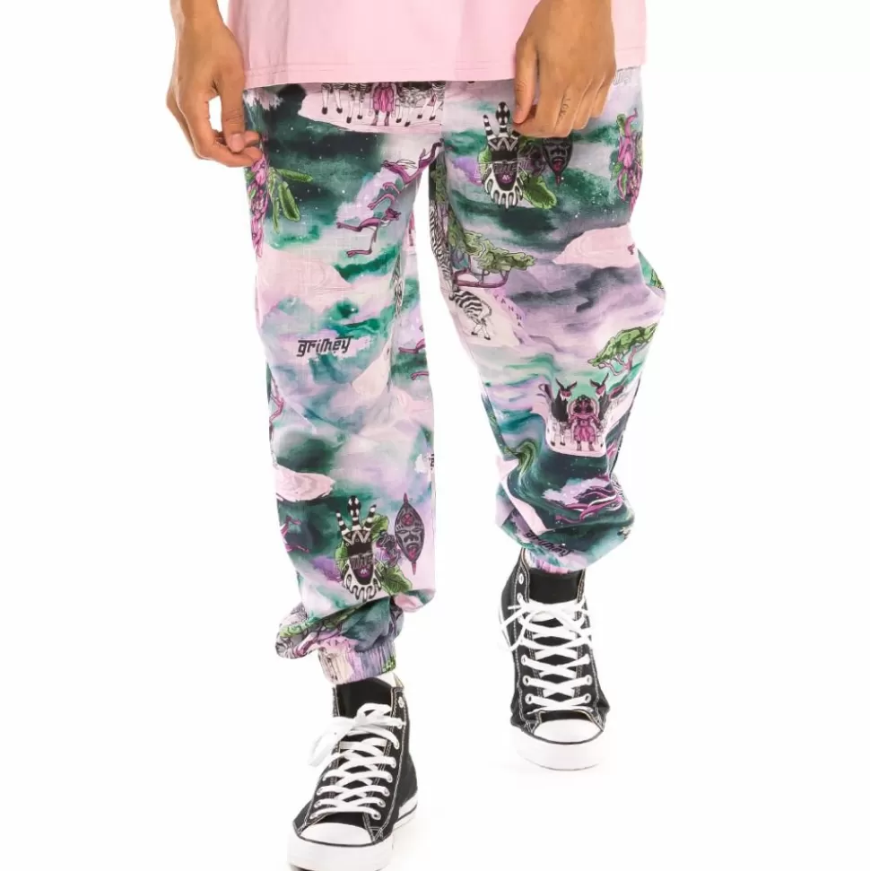 Pants*Grimey Pantalon Yanga Light Pants Ss20 Multicolor