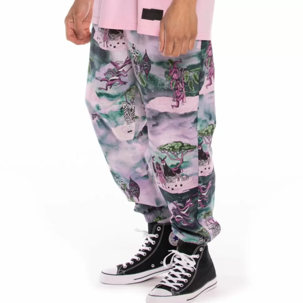 Pants*Grimey Pantalon Yanga Light Pants Ss20 Multicolor