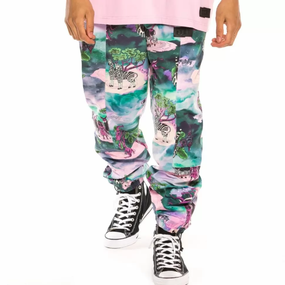 Pants*Grimey Pantalon Yanga Track Pants Ss20 Multicolor