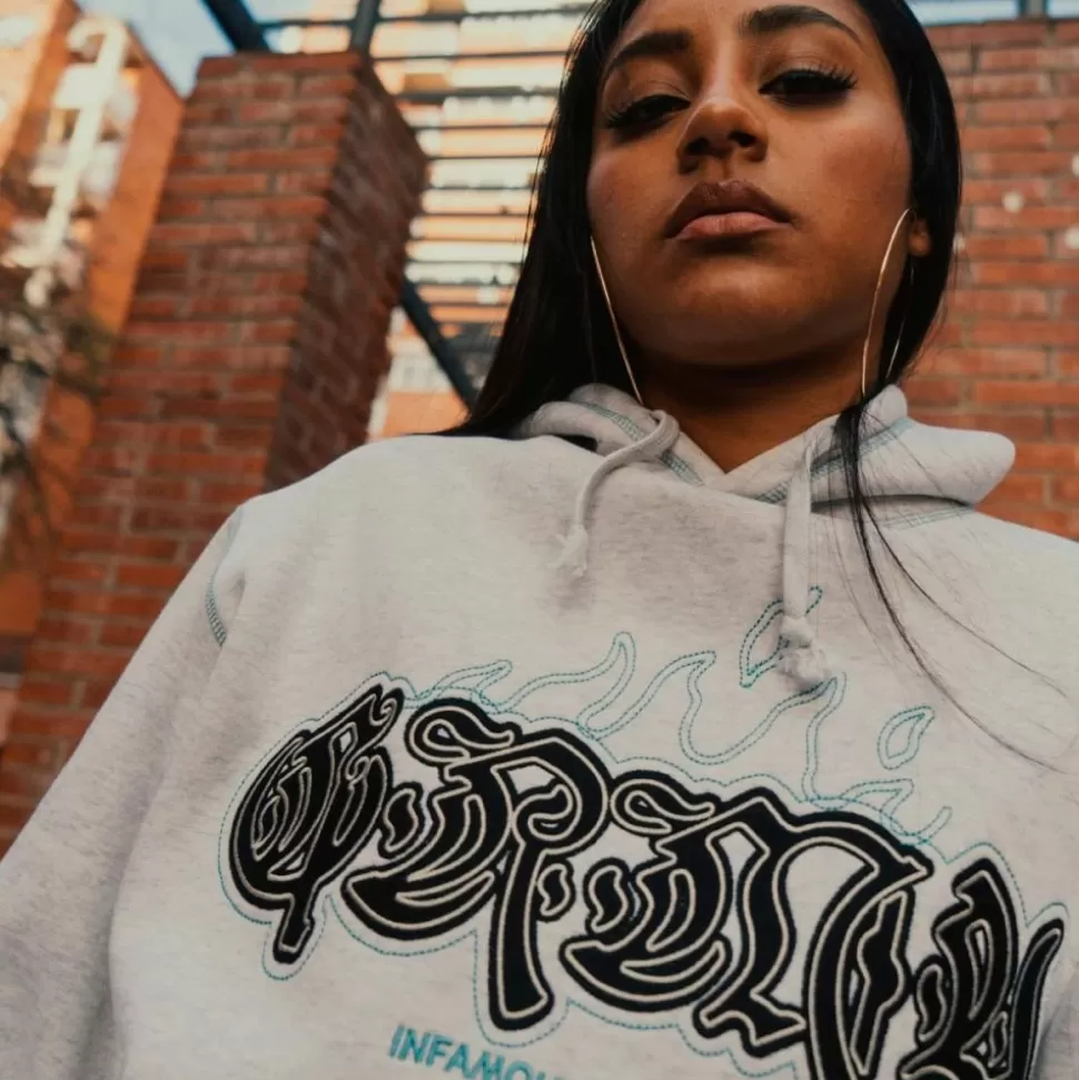 Sweatshirts*Grimey Sudadera Capucha Fire Route Sport Grey - Spring 23