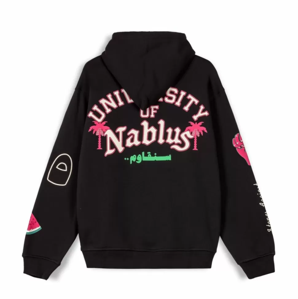 Sweatshirts*Grimey Sudadera Capucha Nablus Vintage - Black - Fw23