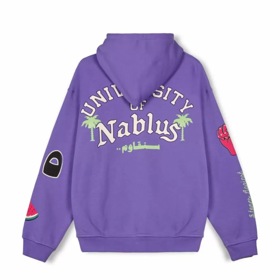 Sweatshirts*Grimey Sudadera Capucha Nablus Vintage - Purple - Fw23