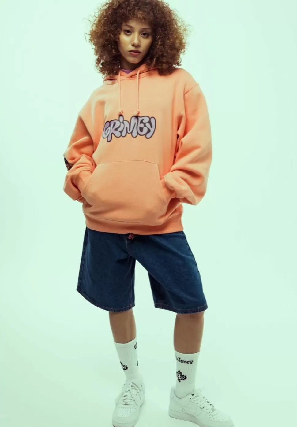 Organic*Grimey Sudadera Bloodsucker Vintage - Orange - Ss24