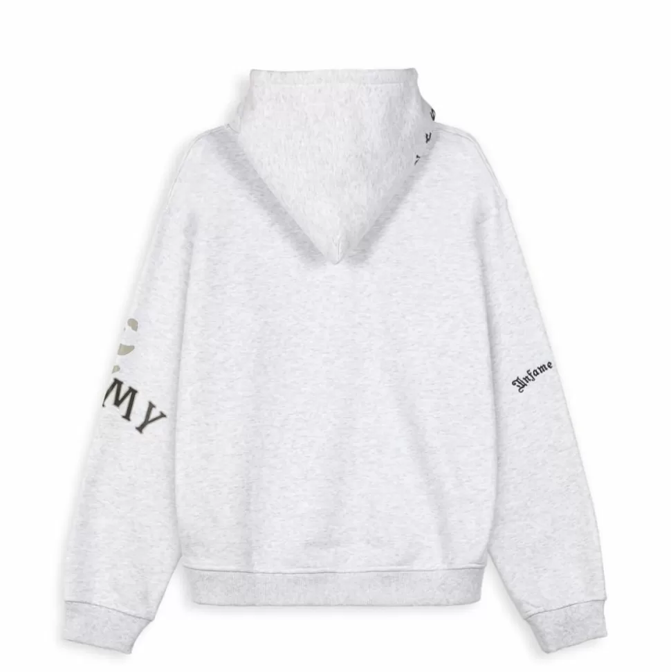 Ss24*Grimey Sudadera Causing Panic Vintage - Sport Grey - Ss24