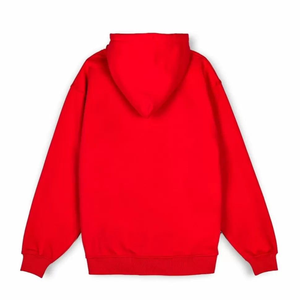 Sweatshirts*Grimey Sudadera "Dust Storm" Hoodie - Red - Fall 22