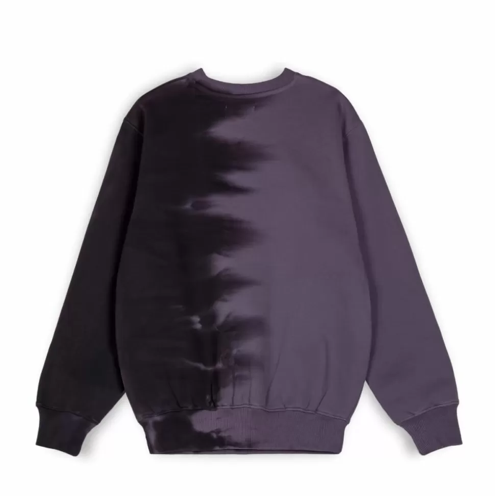 Sweatshirts*Grimey Sudadera "Dust Storm" Tie & Dye Crewneck - Black - Fall 22