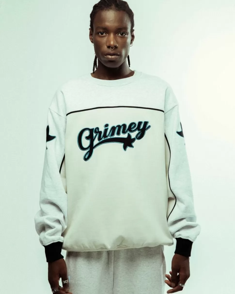 Sweatshirts*Grimey Sudadera Madrid Bicolor Heavyweight Vintage - Bicolor - Fw23