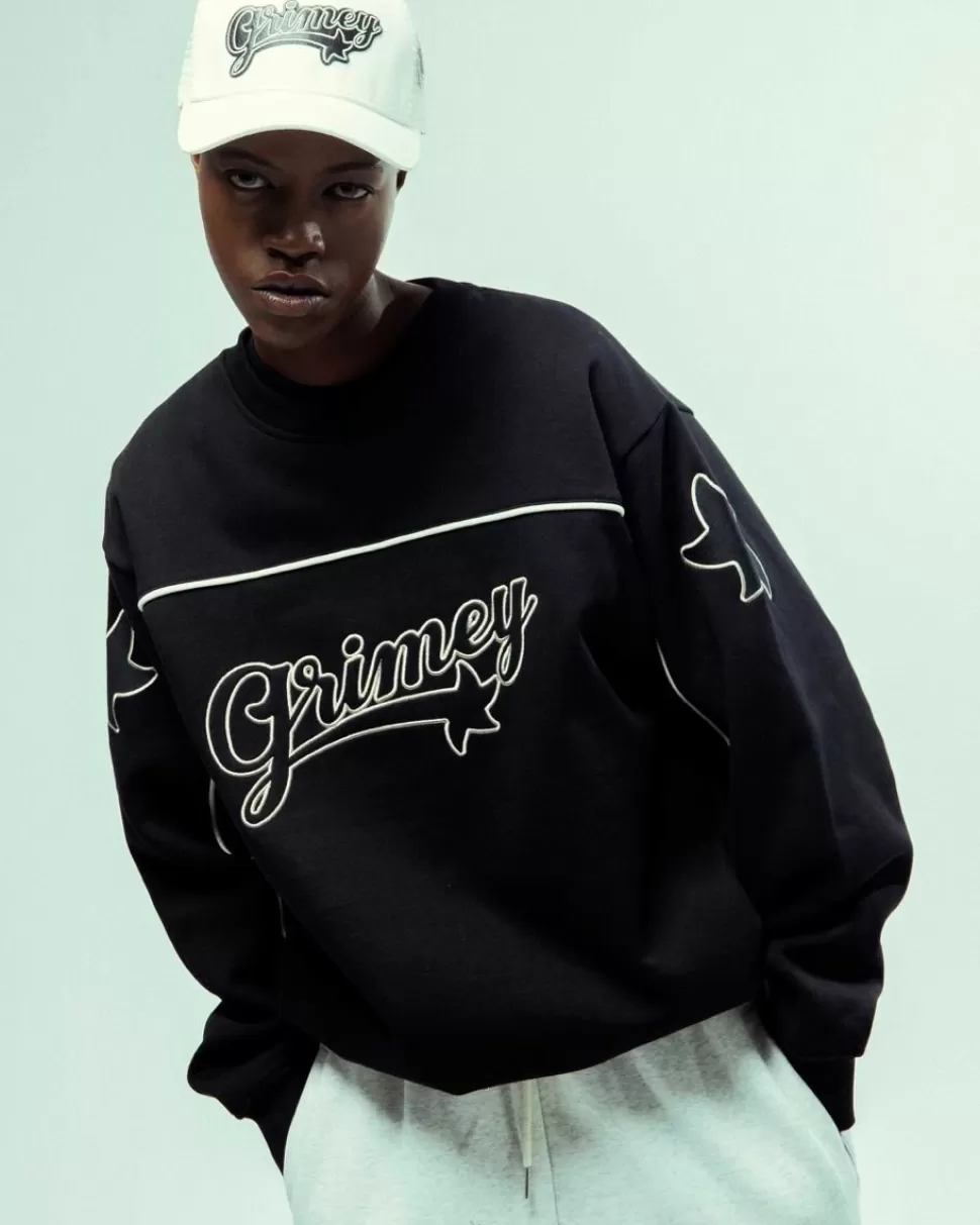 Sweatshirts*Grimey Sudadera Madrid Heavyweight Vintage - Black - Fw23