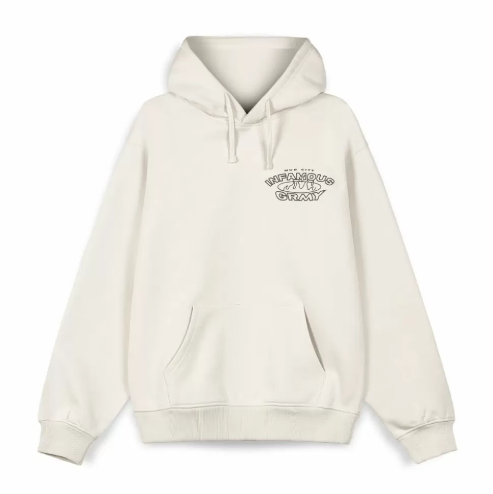 Sweatshirts*Grimey Sudadera Madrid The Connoisseur Heavyweight - White - Fw23