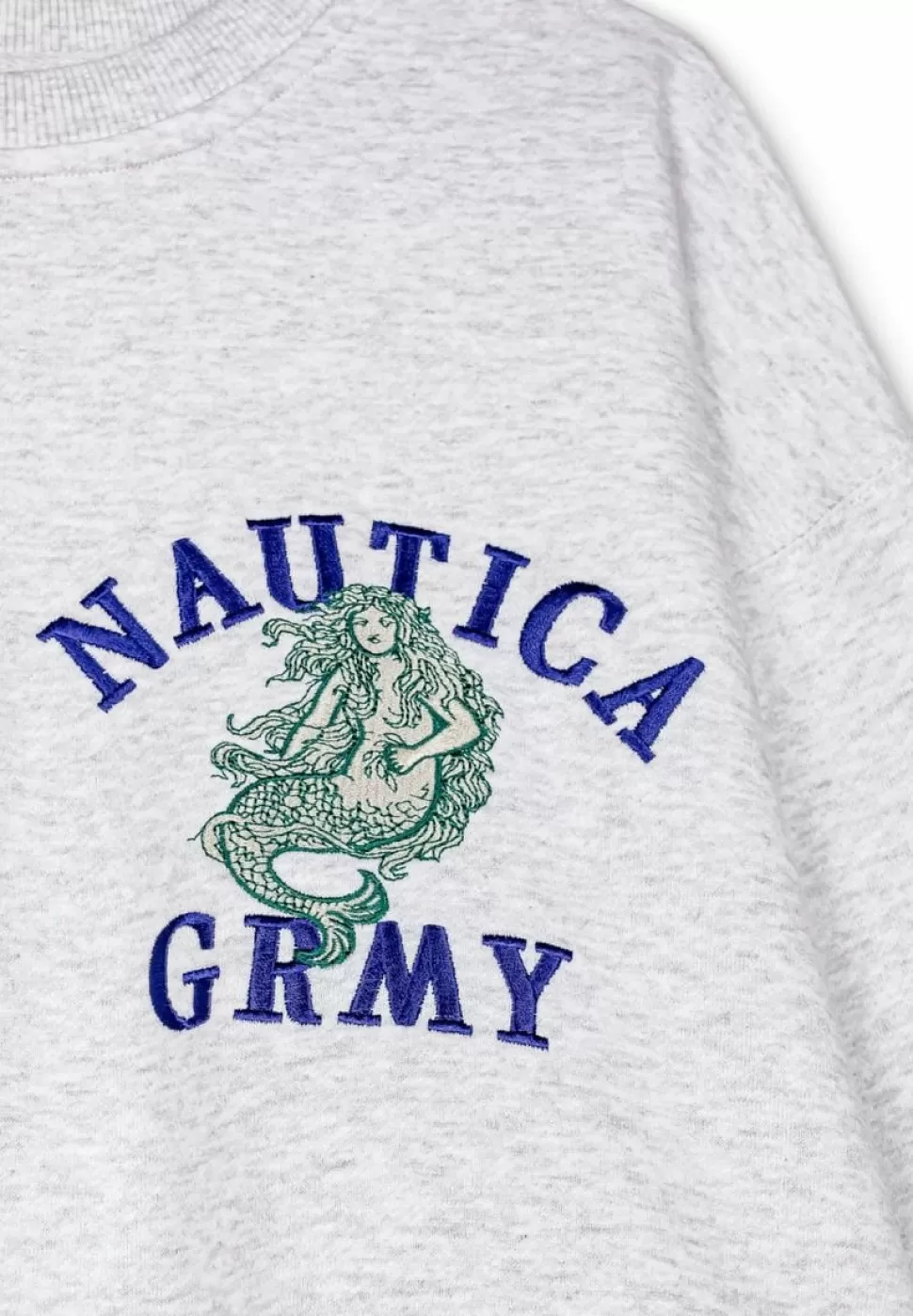 Ss24*Grimey Sudadera Mighty Harmonist Nautica X Grmy - Sport Grey - Ss24