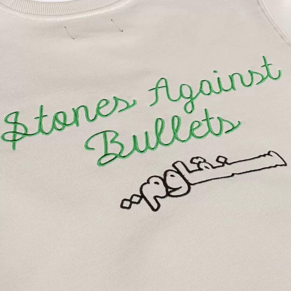 Sweatshirts*Grimey Sudadera Nablus Vintage - White - Fw23