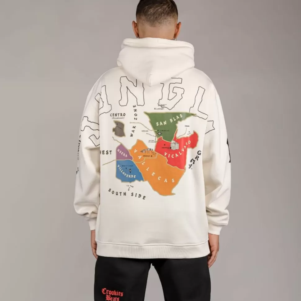 Sweatshirts*Grimey Sudadera "Pasion Gamberra (Gp X Grmy)" Hoodie - White - Fall 22