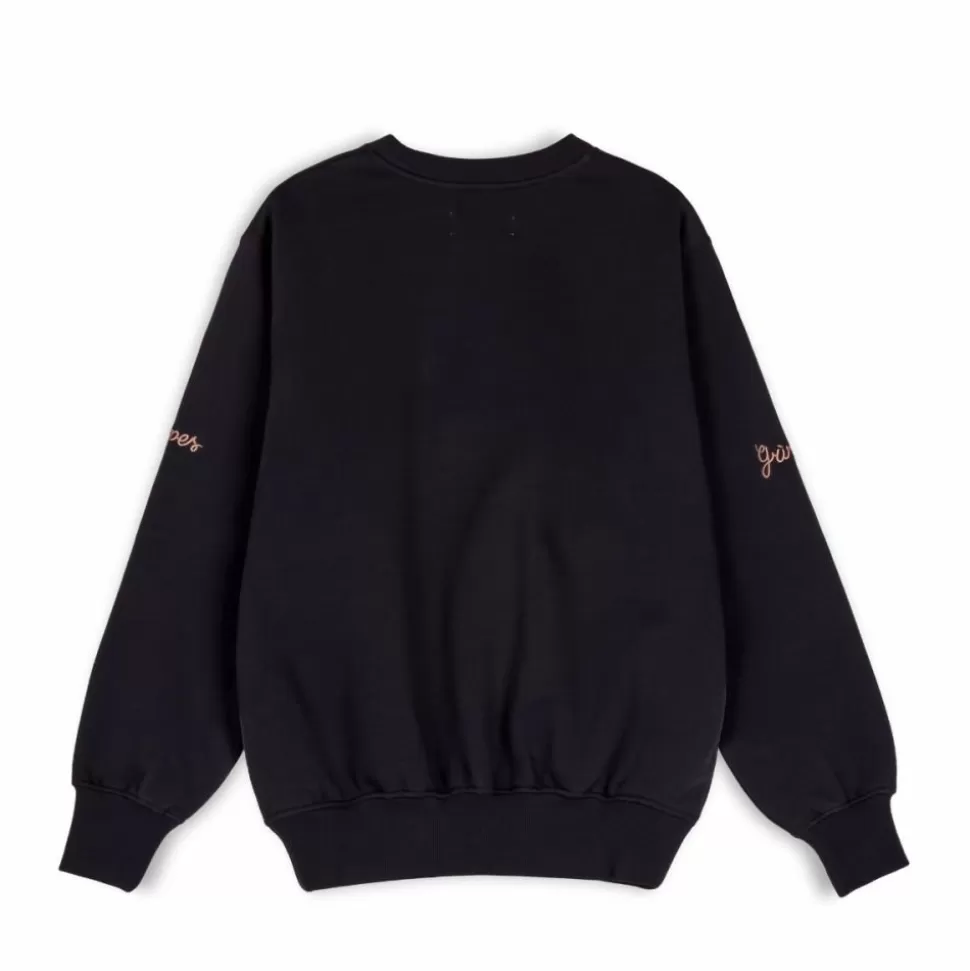 Sweatshirts*Grimey Sudadera "Snipes X True Roots" Crewneck - Black - Fall 22