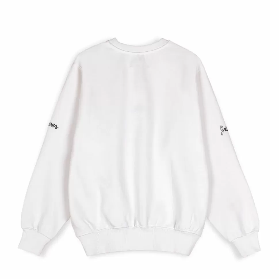 Sweatshirts*Grimey Sudadera "Snipes X True Roots" Crewneck - White - Fall 22