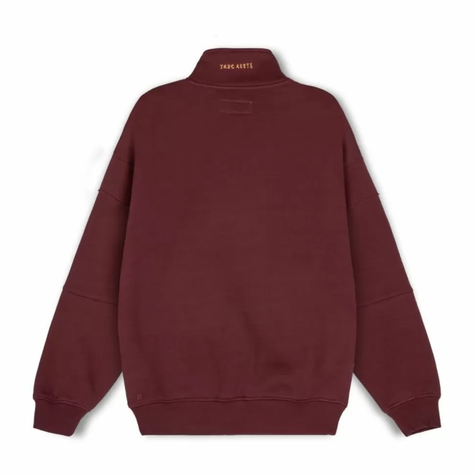 Sweatshirts*Grimey Sudadera "Snipes X True Roots" High Neck - Brown - Fall 22