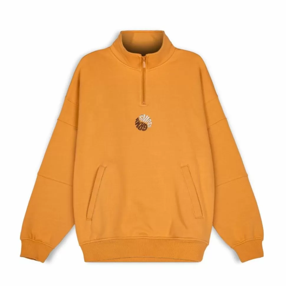 Sweatshirts*Grimey Sudadera "Snipes X True Roots" High Neck - Orange - Fall 22