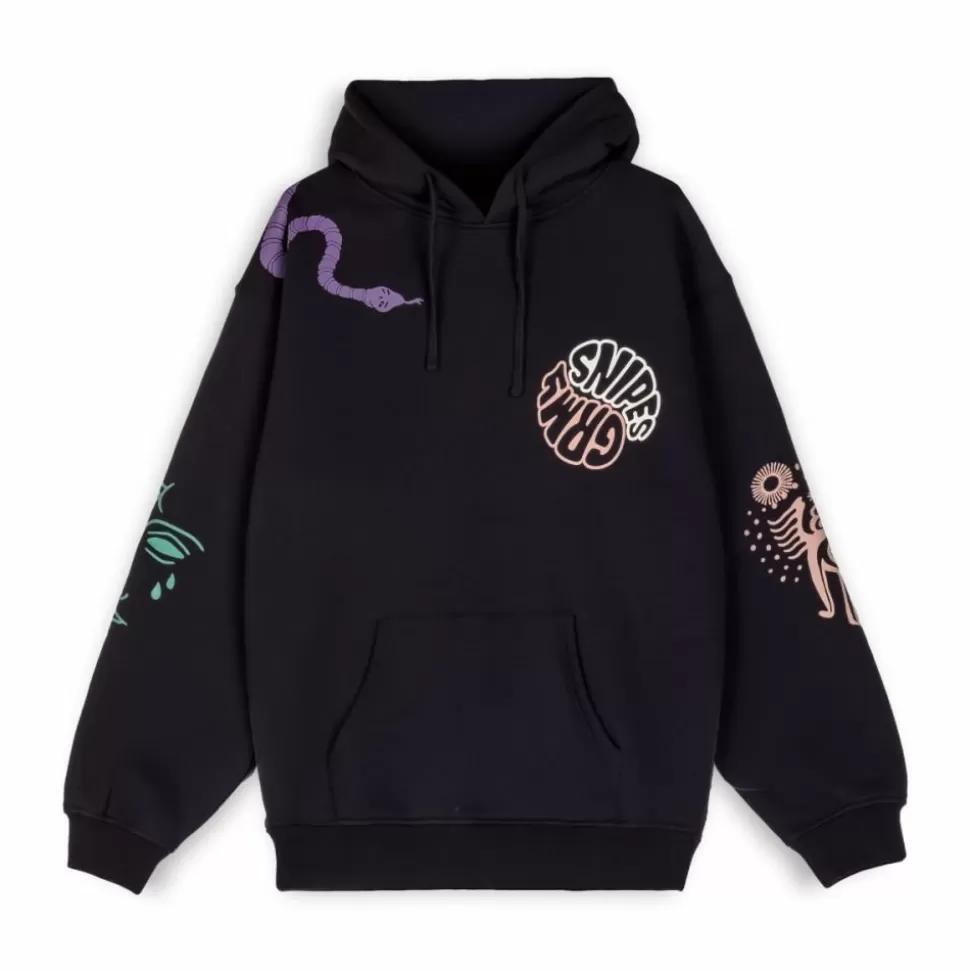 Sweatshirts*Grimey Sudadera "Snipes X True Roots" Hoodie - Black - Fall 22