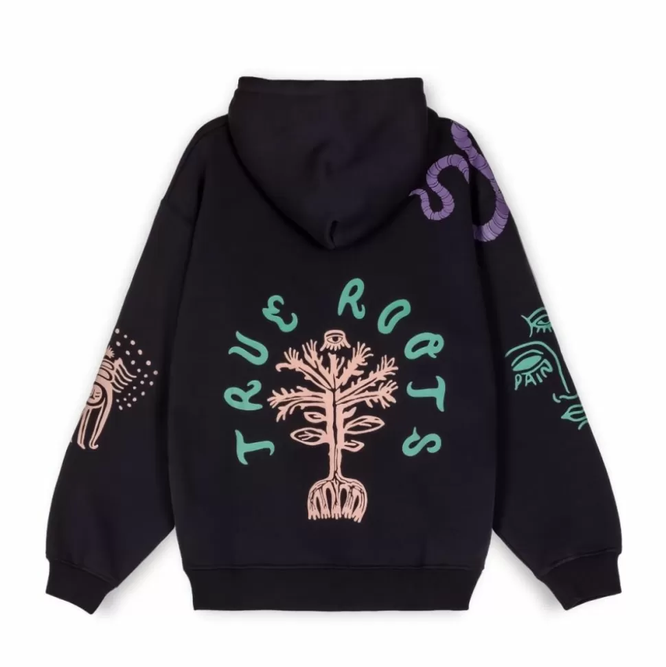 Sweatshirts*Grimey Sudadera "Snipes X True Roots" Hoodie - Black - Fall 22
