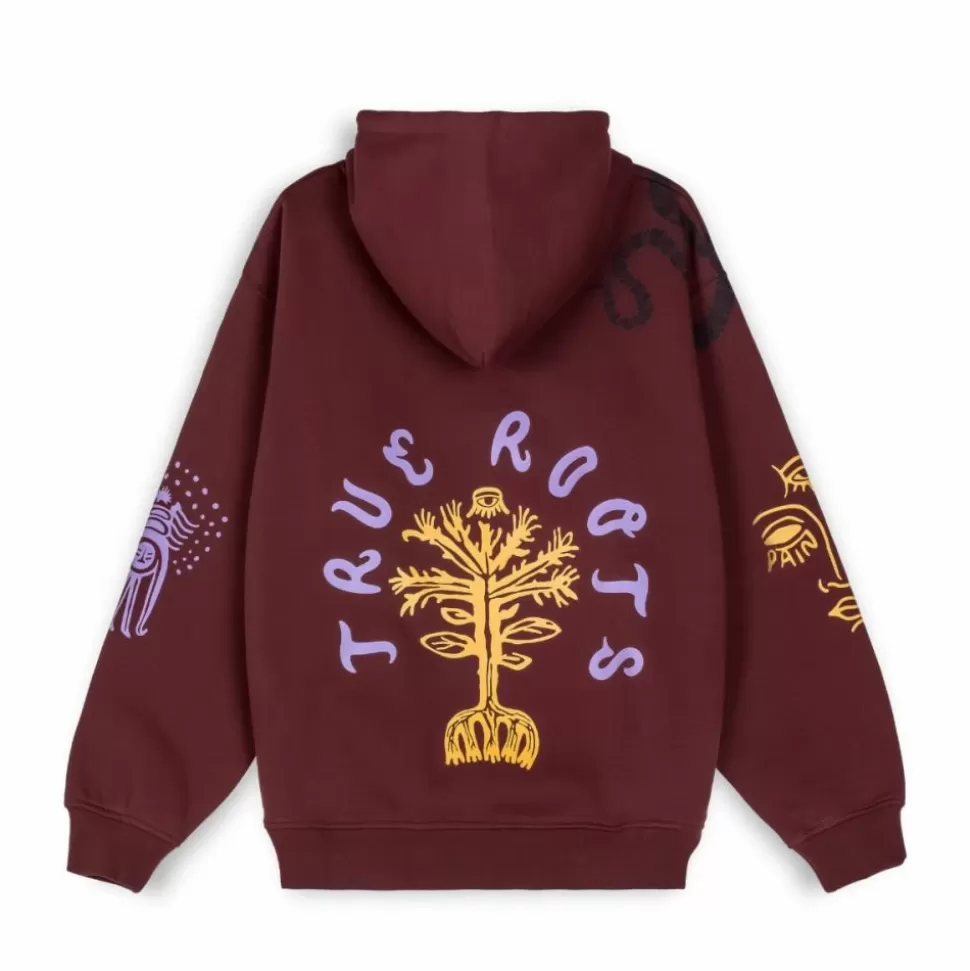 Sweatshirts*Grimey Sudadera "Snipes X True Roots" Hoodie - Brown - Fall 22