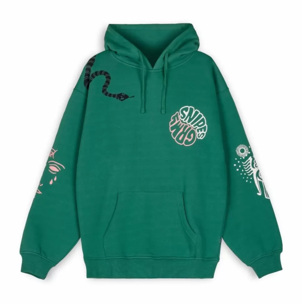 Sweatshirts*Grimey Sudadera "Snipes X True Roots" Hoodie - Green - Fall 22
