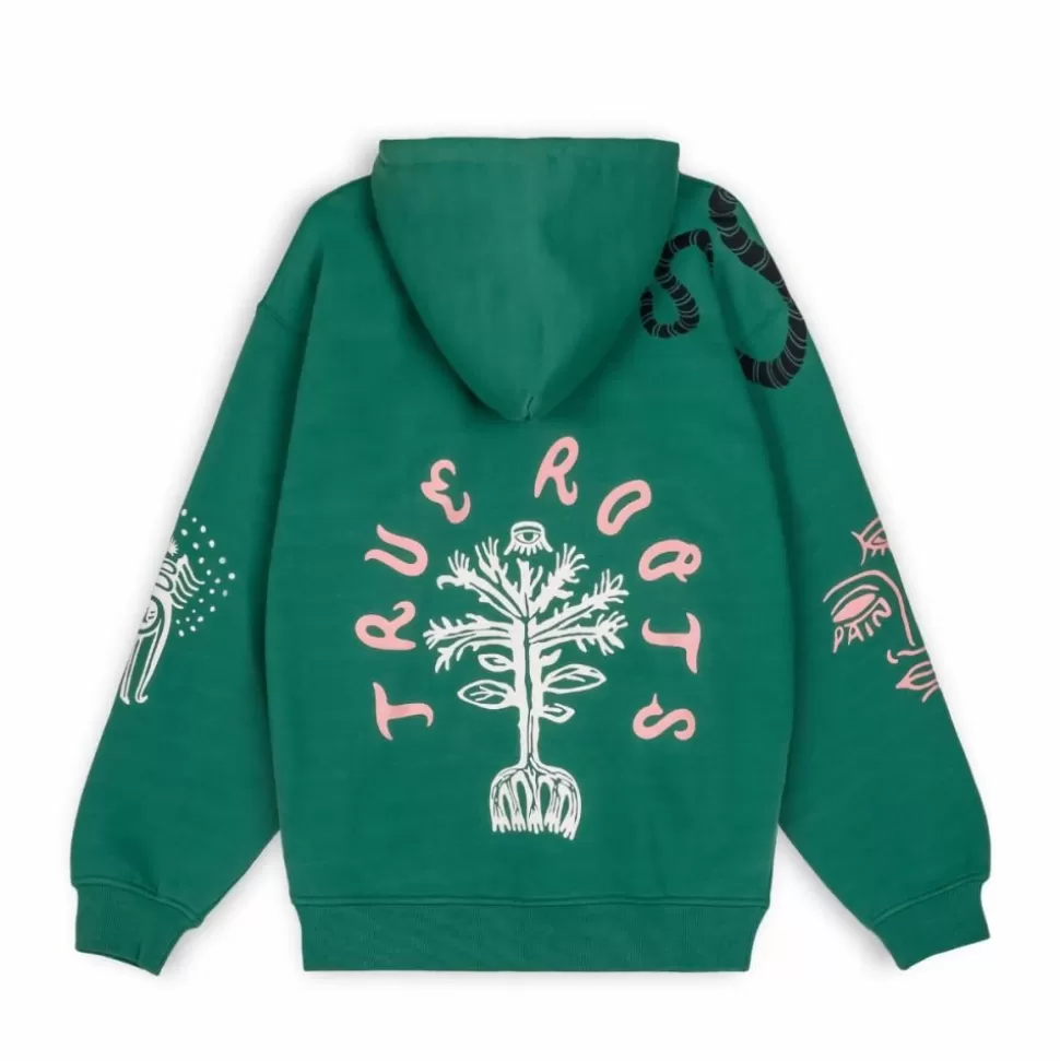 Sweatshirts*Grimey Sudadera "Snipes X True Roots" Hoodie - Green - Fall 22