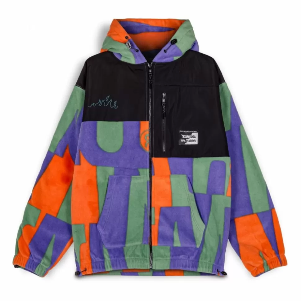 Sweatshirts*Grimey Sudadera Snow Fox All Over Polar Fleece - Multicolor - Winter 22