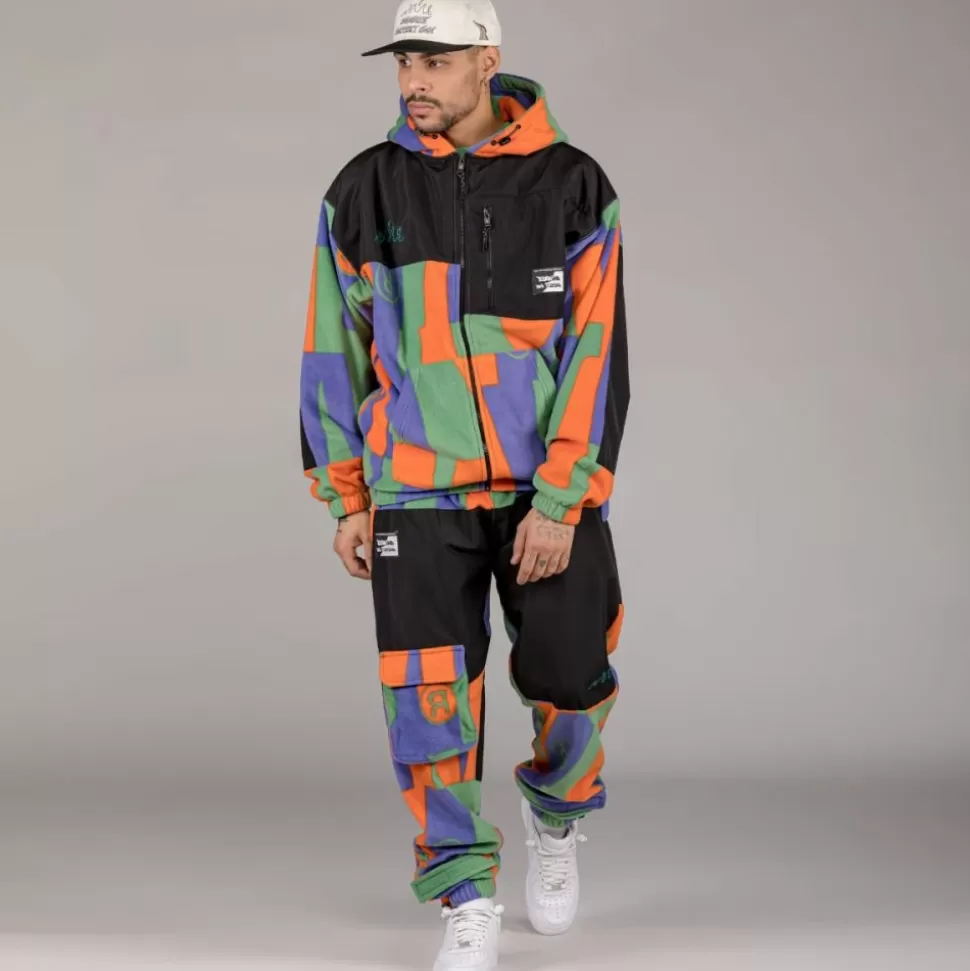 Sweatshirts*Grimey Sudadera Snow Fox All Over Polar Fleece - Multicolor - Winter 22