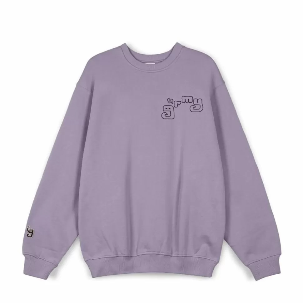 Sweatshirts*Grimey Sudadera Tusker Temple Vintage - Purple - Fw23