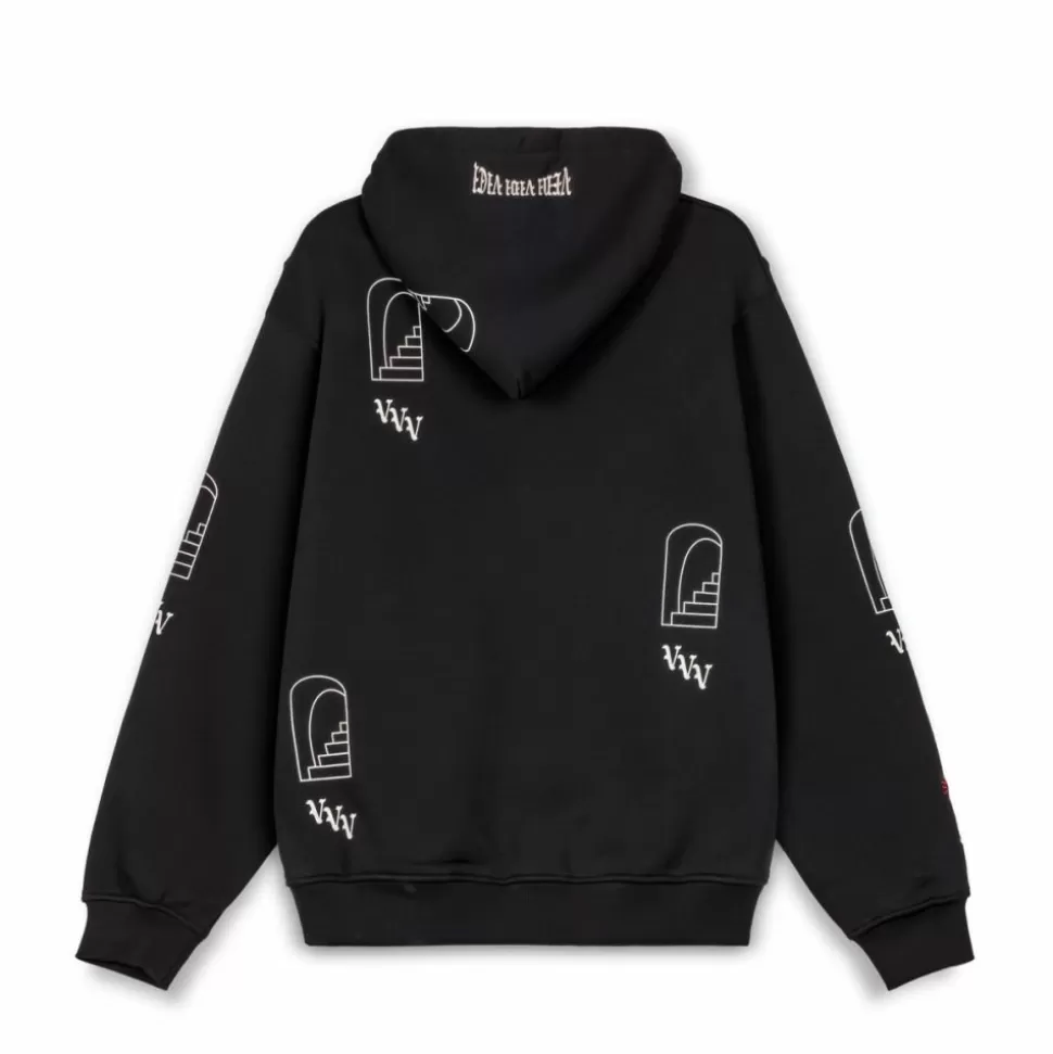 Sweatshirts*Grimey Sudadera Vita Deorum (Grmy X Oj) Vintage - Black - Fw23