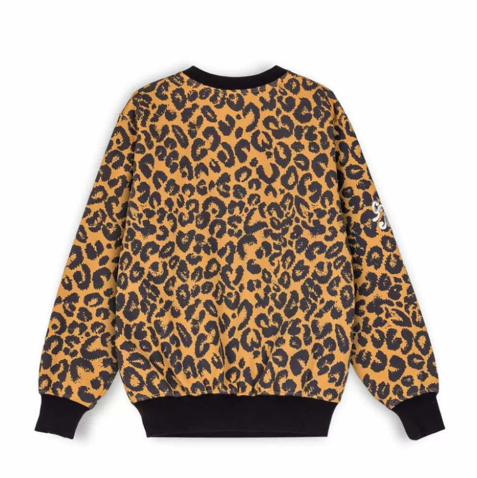 Sweatshirts*Grimey Sudadera "Westbound" All Over Print Crewneck - Leopard - Fall 22